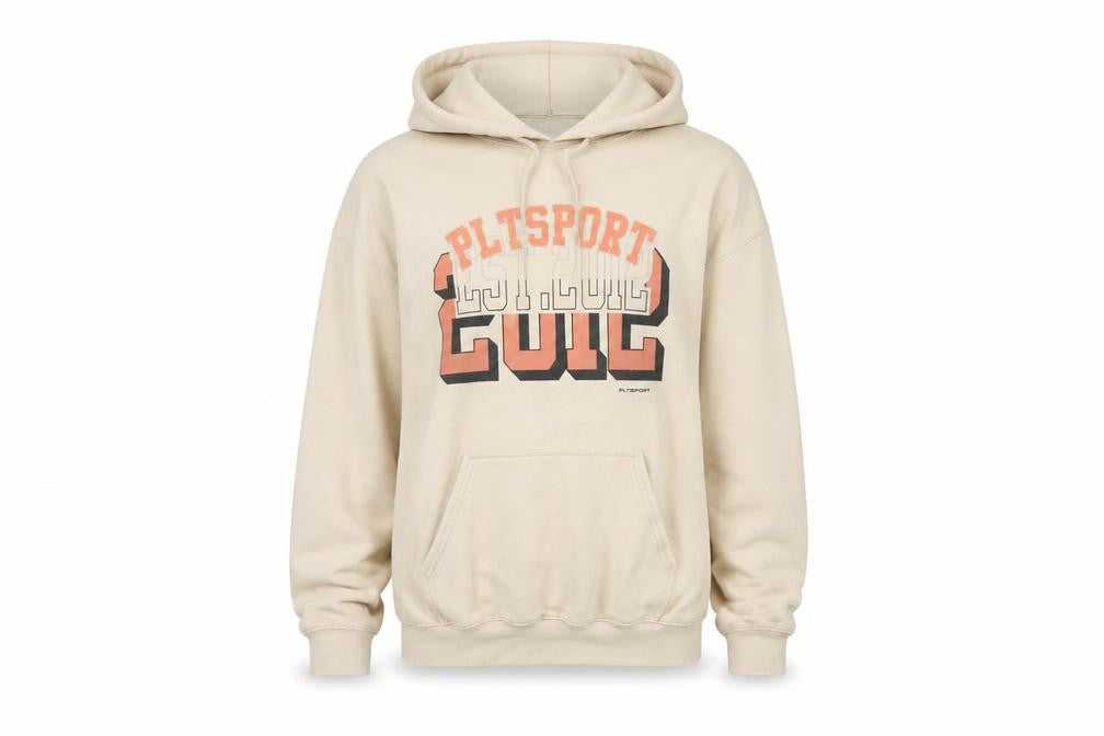 PrettyLittleThing Women's Beige M Pullover Hoodie