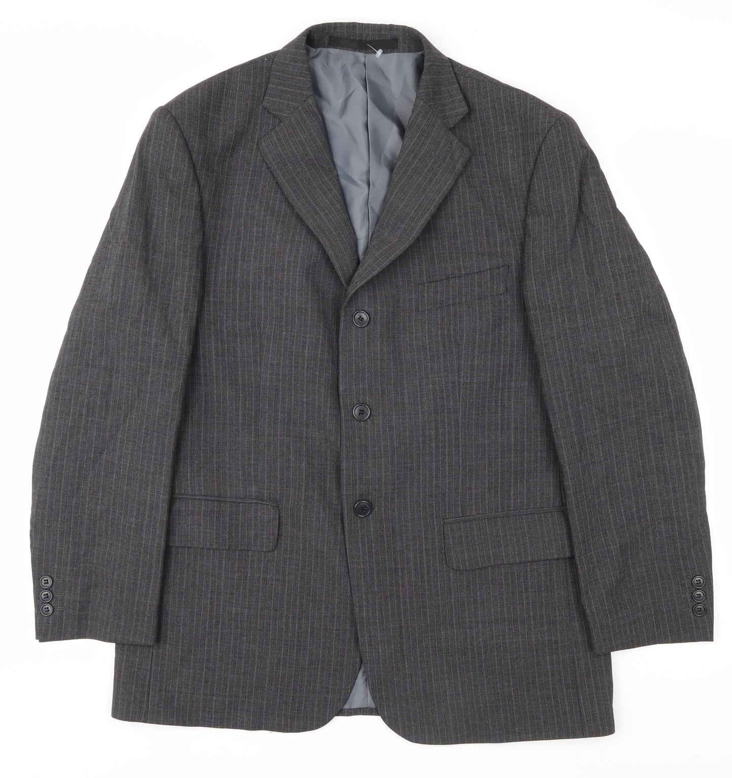 Marks and Spencer Men's Grey Blazer Size 40S Regular Fit