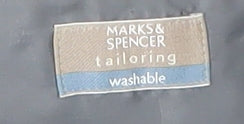 Marks and Spencer Men's Grey Blazer Size 40S Regular Fit