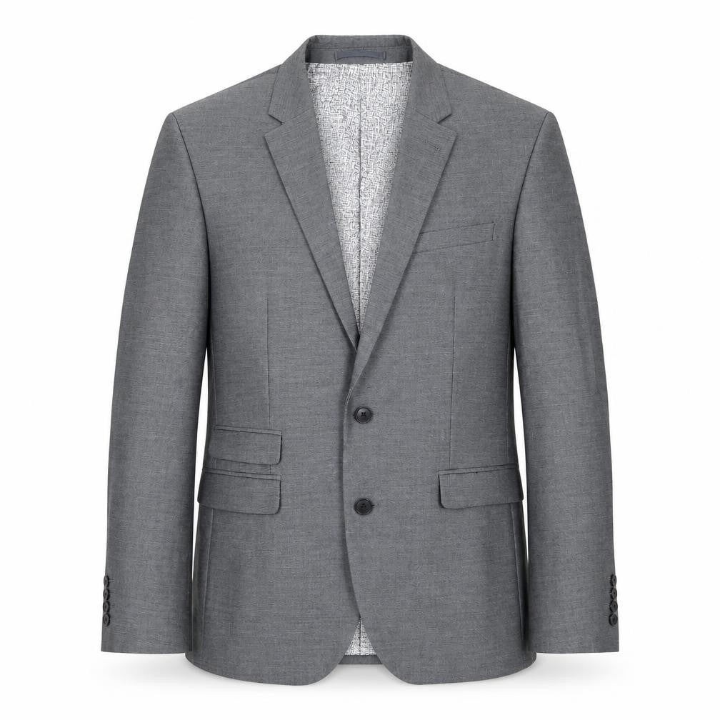 Next Men's Grey Slim Fit Blazer, Size 38S