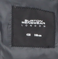 Burton Menswear Blue Men's Blazer 42R Classic Fit