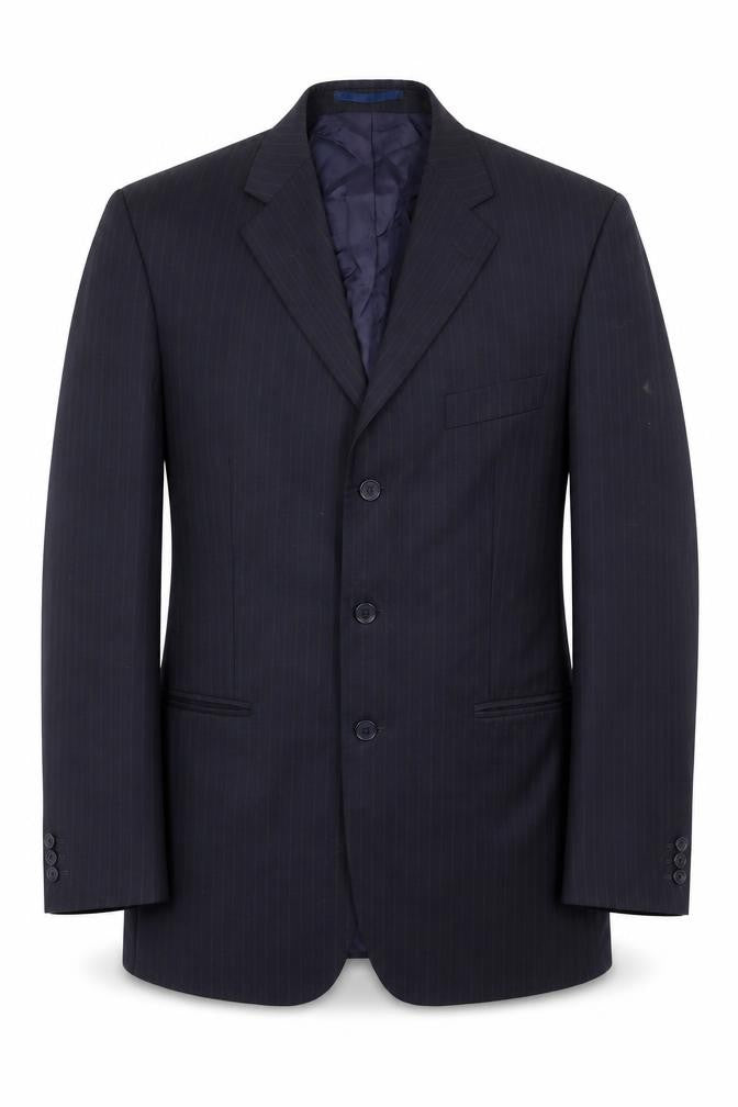 Sovereign Men's Black 44L Single-Breasted Blazer