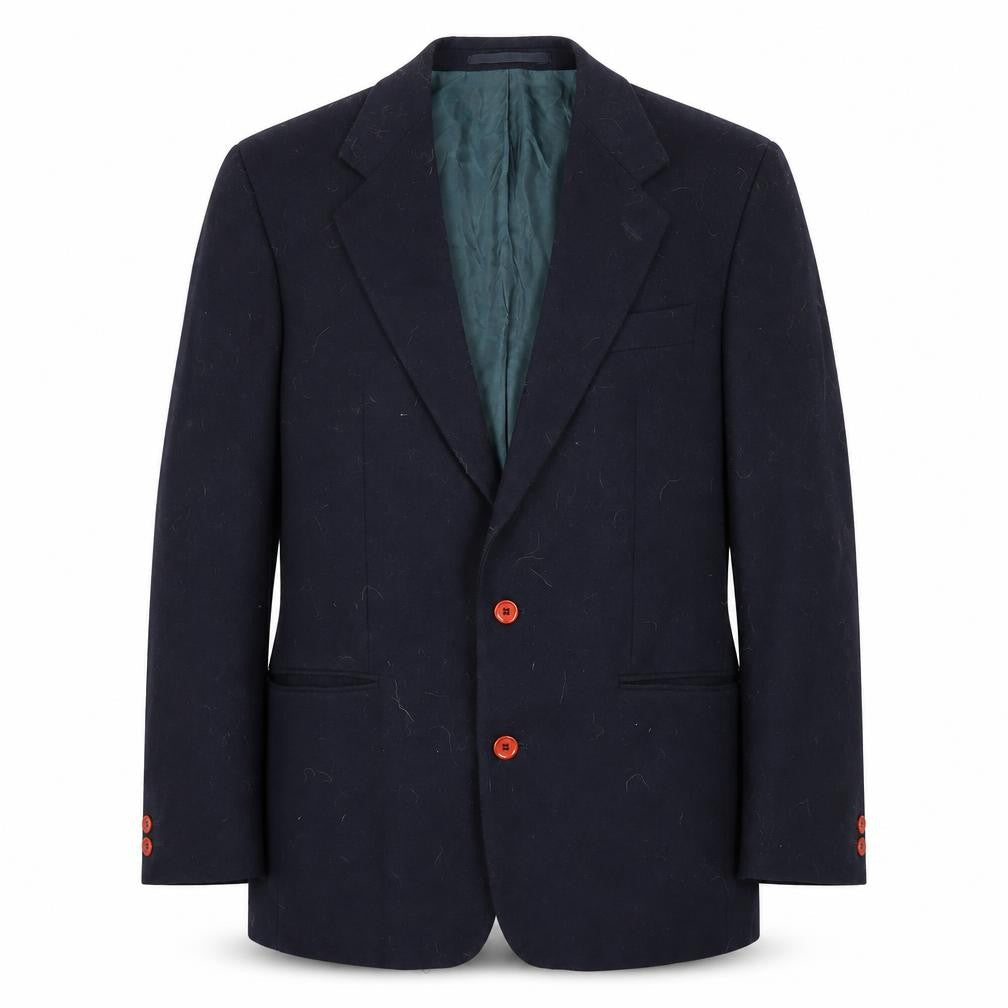 Next Men's Black Blazer S - Formal Wool Blend