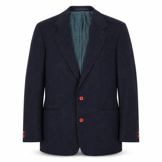 Next Men's Black Blazer S - Formal Wool Blend