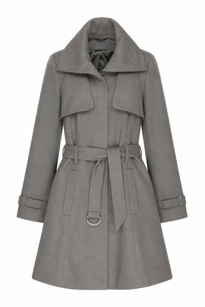 Marks & Spencer Women's Khaki Trench Coat Size 14