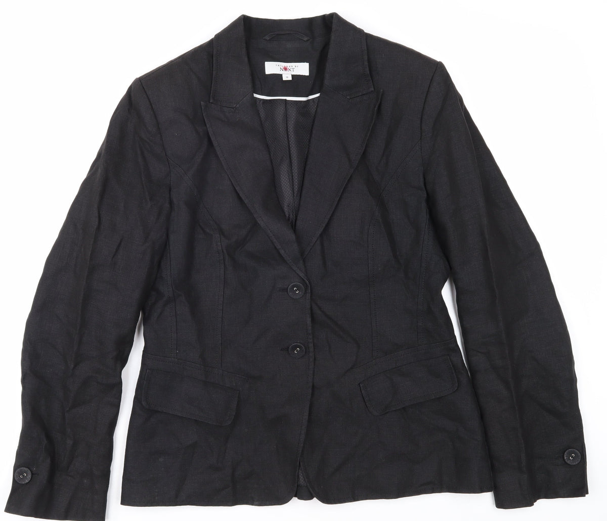 Next Women's Black Blazer Size 12 Tailored Business