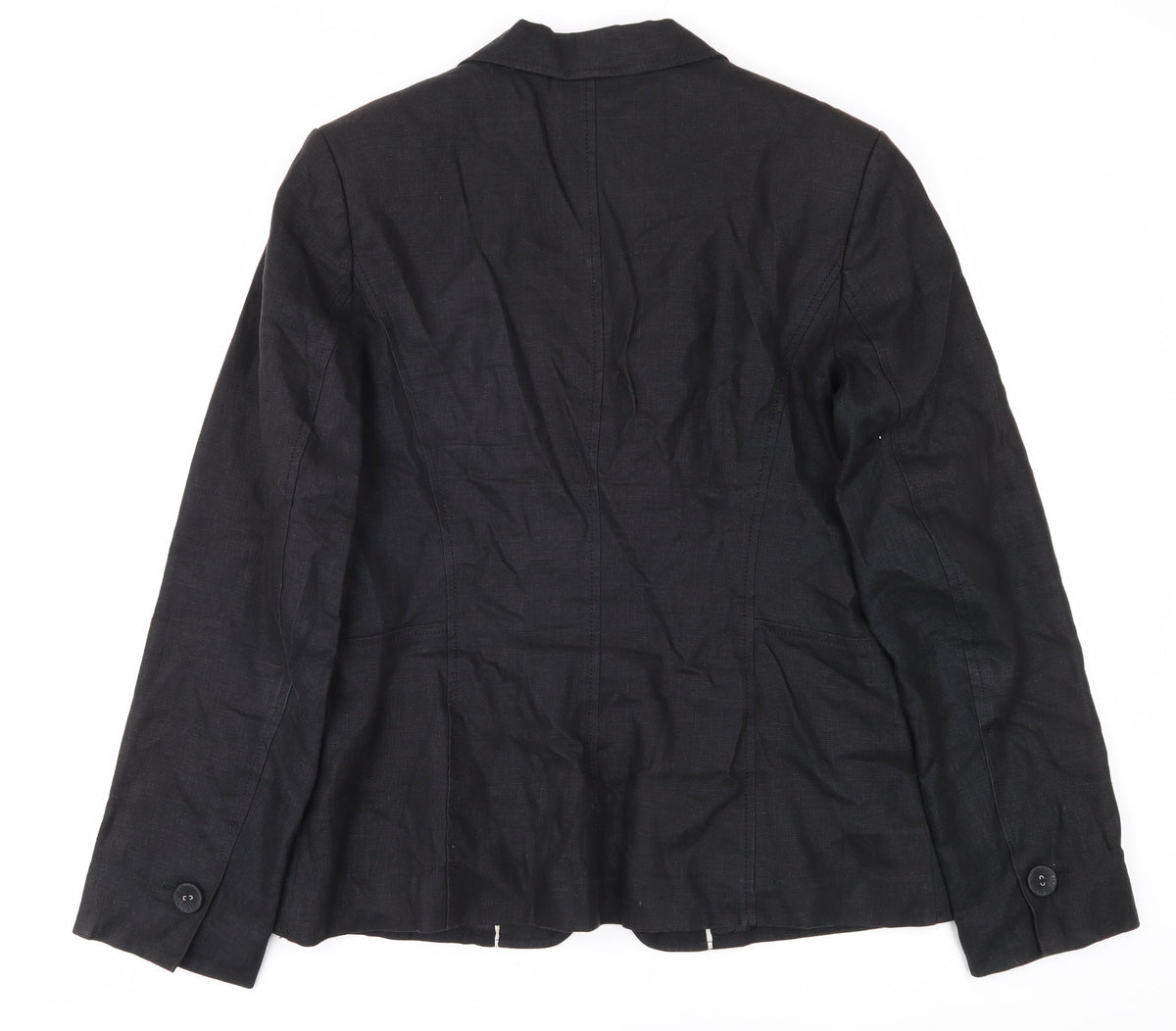 Next Women's Black Blazer Size 12 Tailored Business