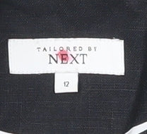 Next Women's Black Blazer Size 12 Tailored Business