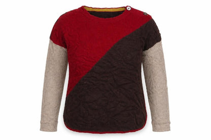 White Stuff Women's Multicoloured Jumper, Size 8, Heavyweight Knit