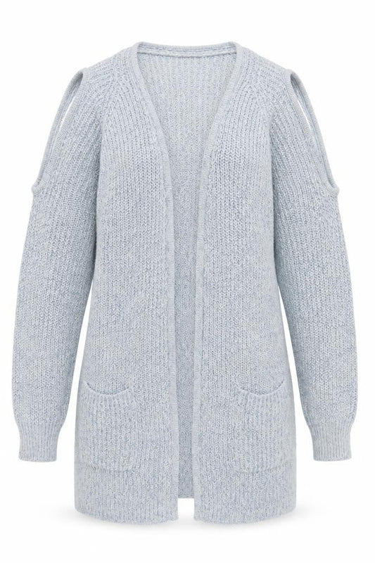 Brave Soul Women's Blue Cardigan Size 14