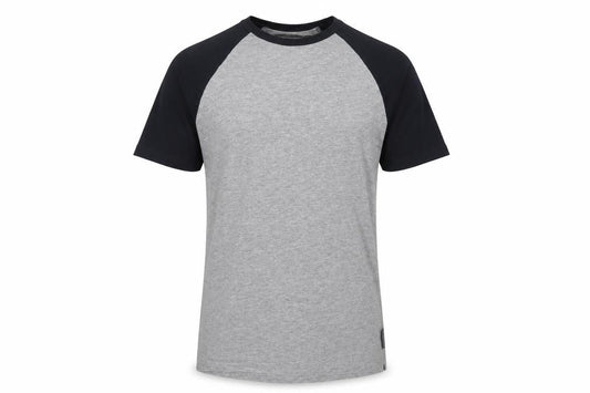 French Connection Womens Grey Colourblock T-Shirt, Size 13