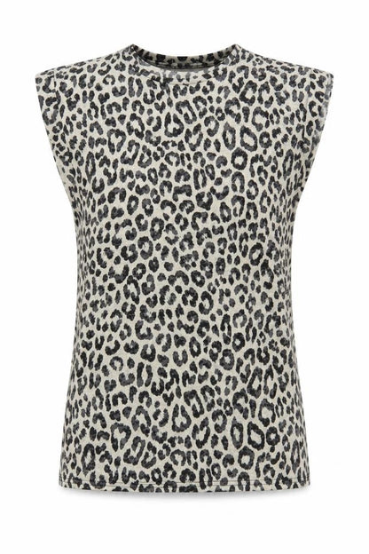 River Island Women's Multicoloured Animal Print T-Shirt