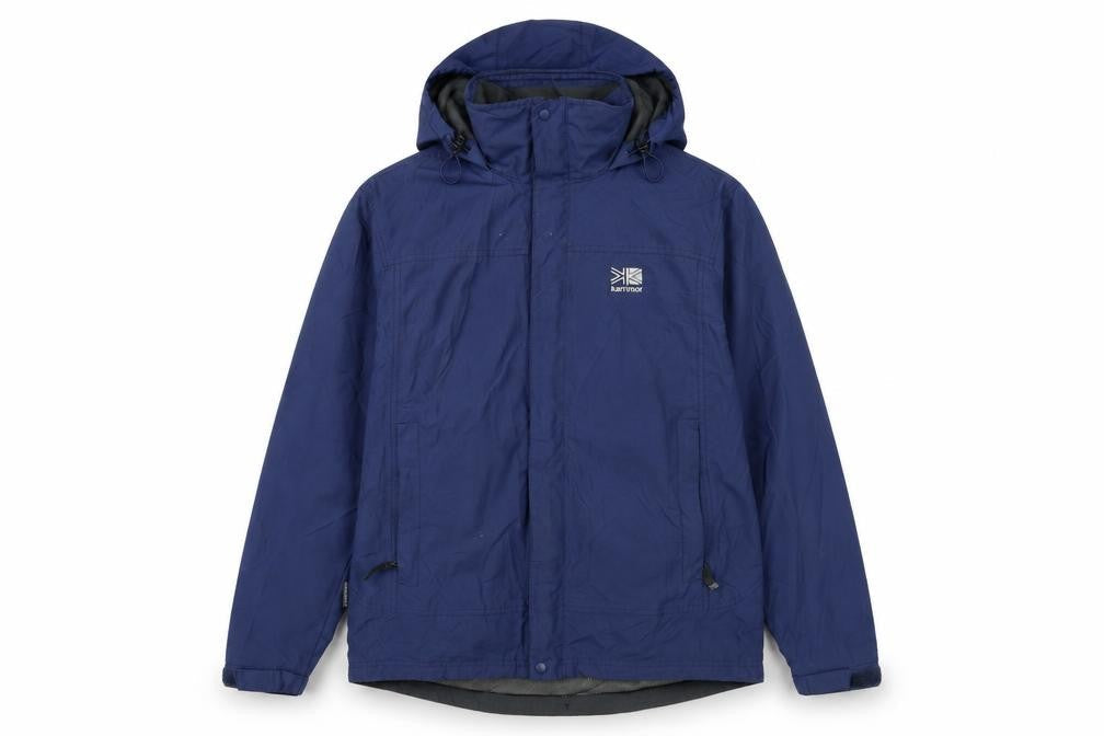 Karrimor Men's Blue Waterproof Hooded Jacket S