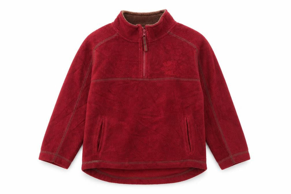 Rebel Active Boys Red 3-4 Years Fleece Sweatshirt