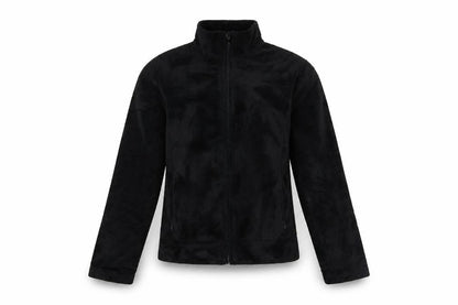 Front view of Red Herring Women's Black Jacket, size 10, Full Zip