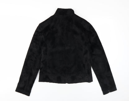 Back view of Red Herring Women's Black Jacket, size 10, Full Zip
