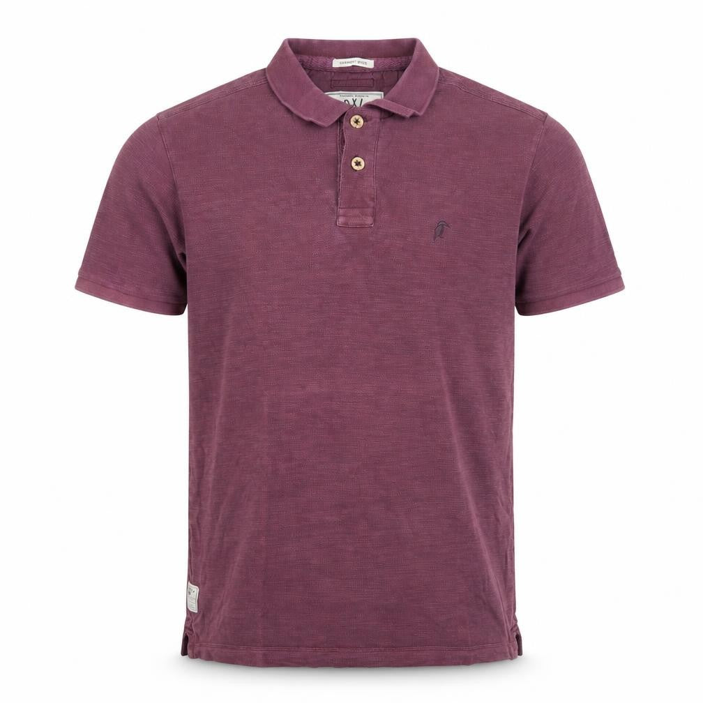 Croxley Men's Purple Polo M Short Sleeve Casual