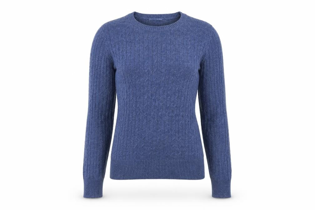 Aphorism Women's Blue Pullover Jumper - Size M