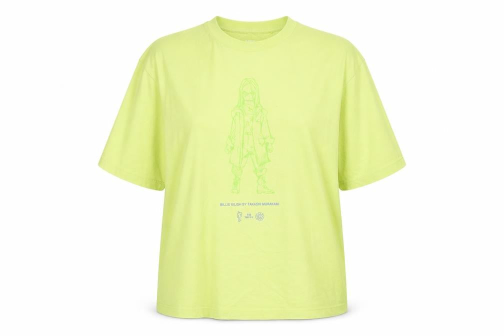 Uniqlo Green XL T-Shirt Anime Graphic Casual