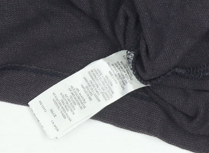Brand and care label for French Connection Men's Black Cotton Polo Shirt M