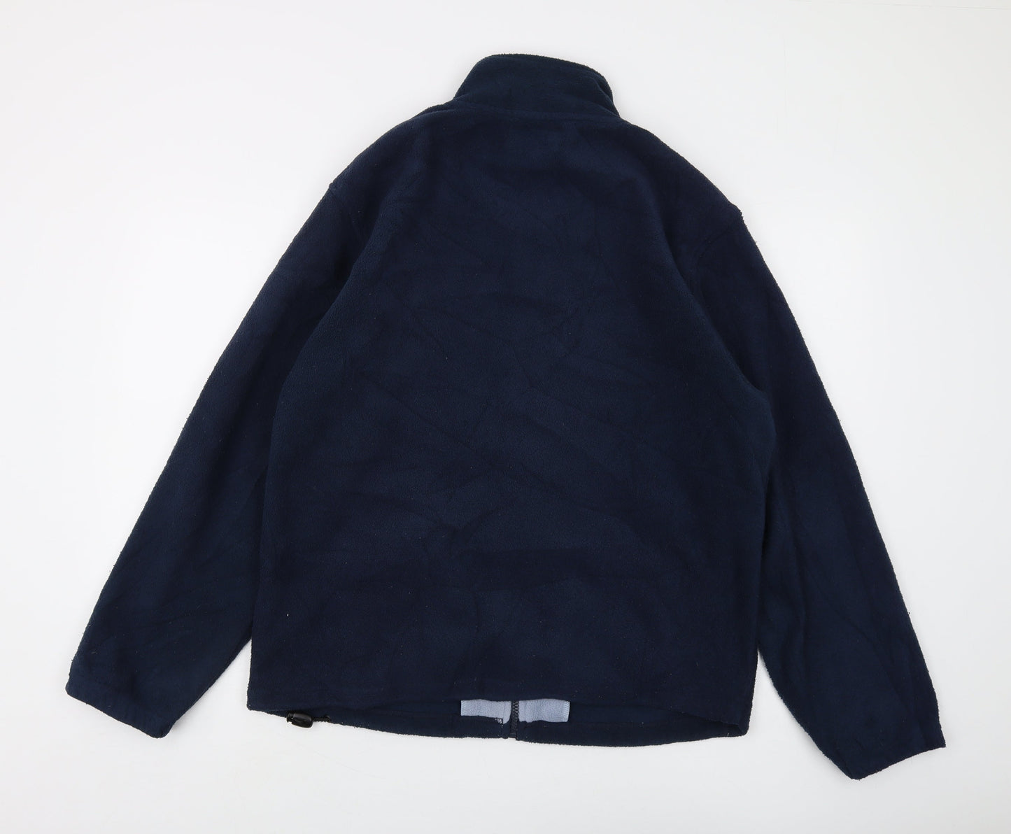 Main-Stream Men's Blue Fleece Full Zip Jacket S