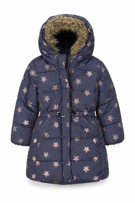 Gap Girls Blue Star Puffer Jacket, 3 Years, Winter Coat