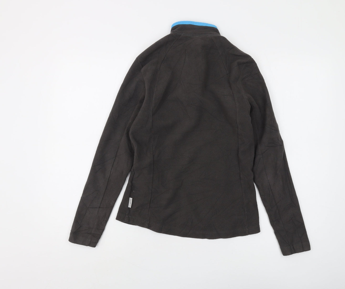 Decathlon Unisex Black Pullover Fleece Sweatshirt Size 10