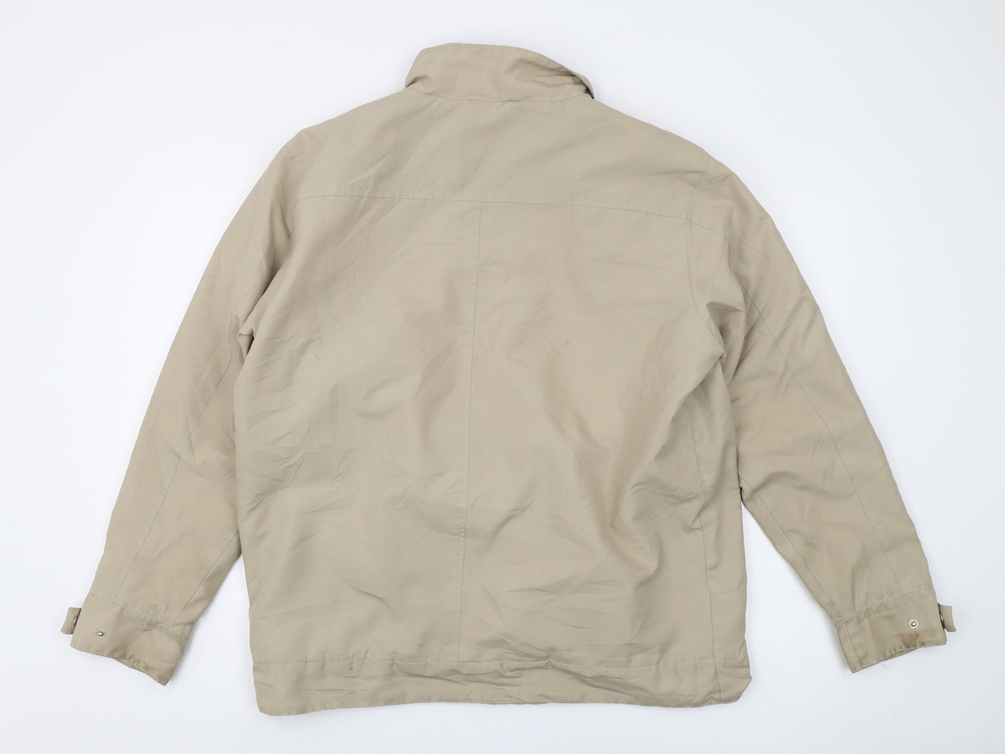 Sly Fox Men's Beige Windbreaker Jacket Medium