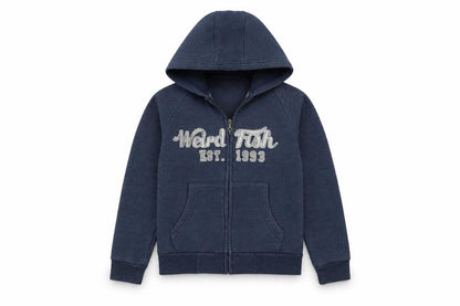 Weird Fish Boys Blue Full Zip Hoodie 11-12 Years