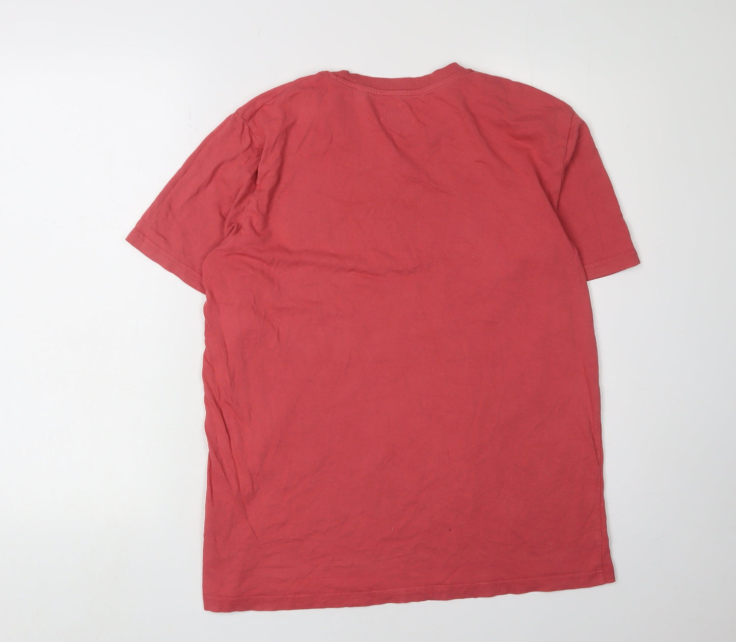 Jodrell Bank Unisex Red Basic T-Shirt UK 10