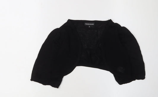 Warehouse Women’s Black Shrug Cardigan Size 12