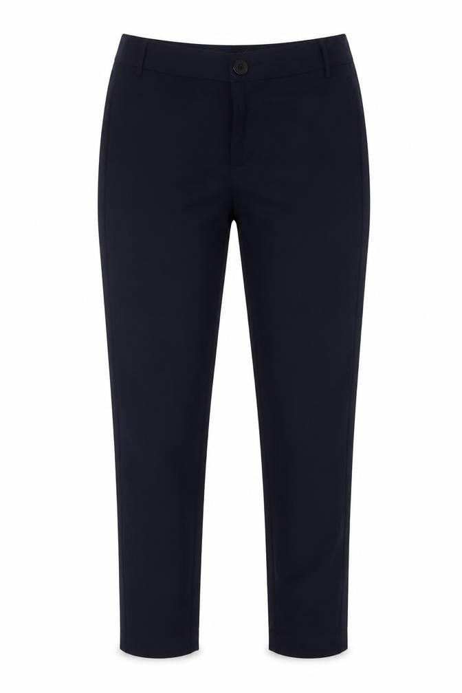 Tara Jarmon Women's Black Cropped Trousers - Size 10