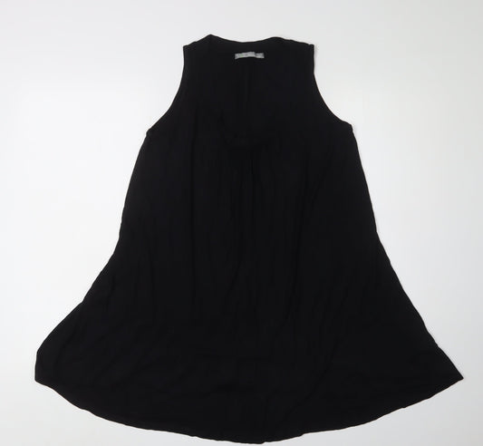 Marks and Spencer Women's Black Tank Top Size 10