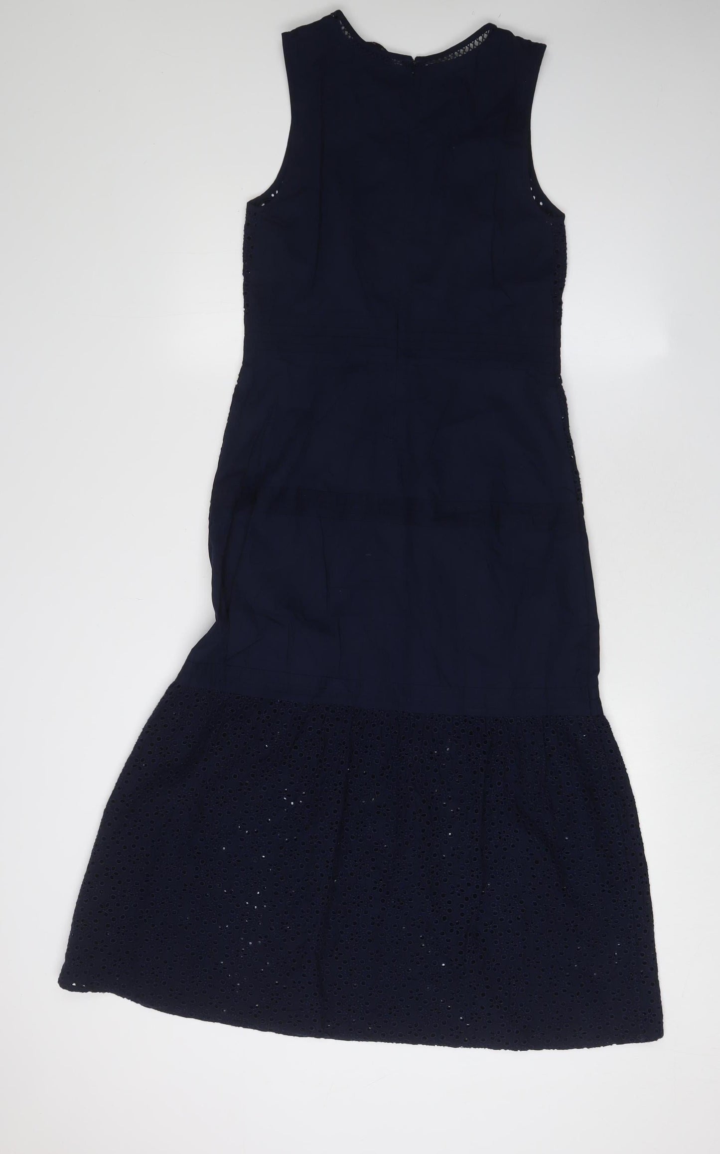 Marks and Spencer Women Blue Fit & Flare Dress Size 6