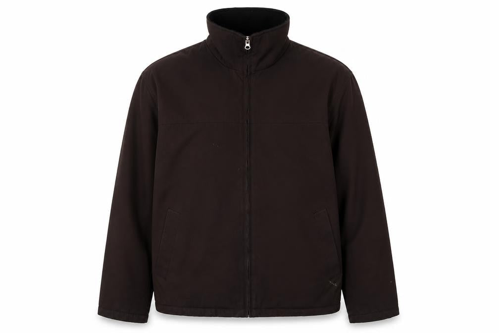 GianFranco Ferre Men's Black Outdoor Jacket, Size L, Regular Fit