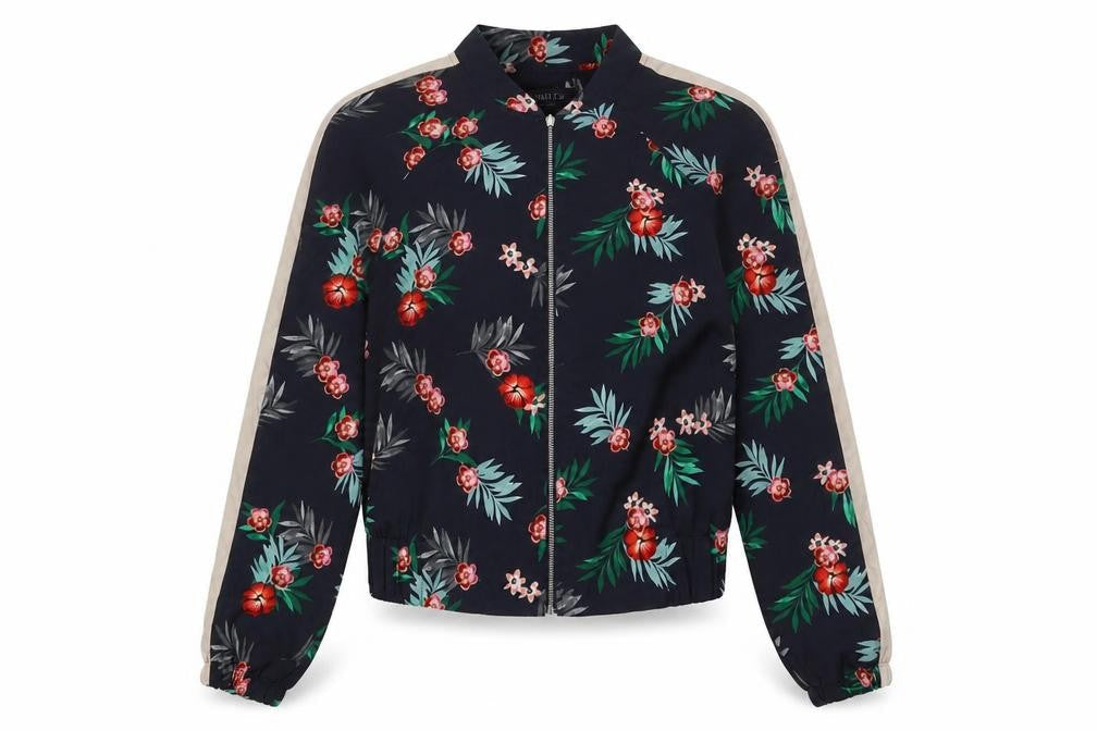 Marks and Spencer Women’s Floral Bomber Jacket, Size 6