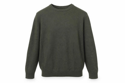 James Pringle Men's Green V-Neck Pullover Size M