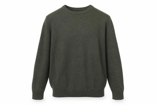 James Pringle Men's Green V-Neck Pullover Size M