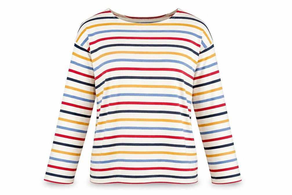 Rover Kiltie Women's Striped XS Long Sleeve T-Shirt