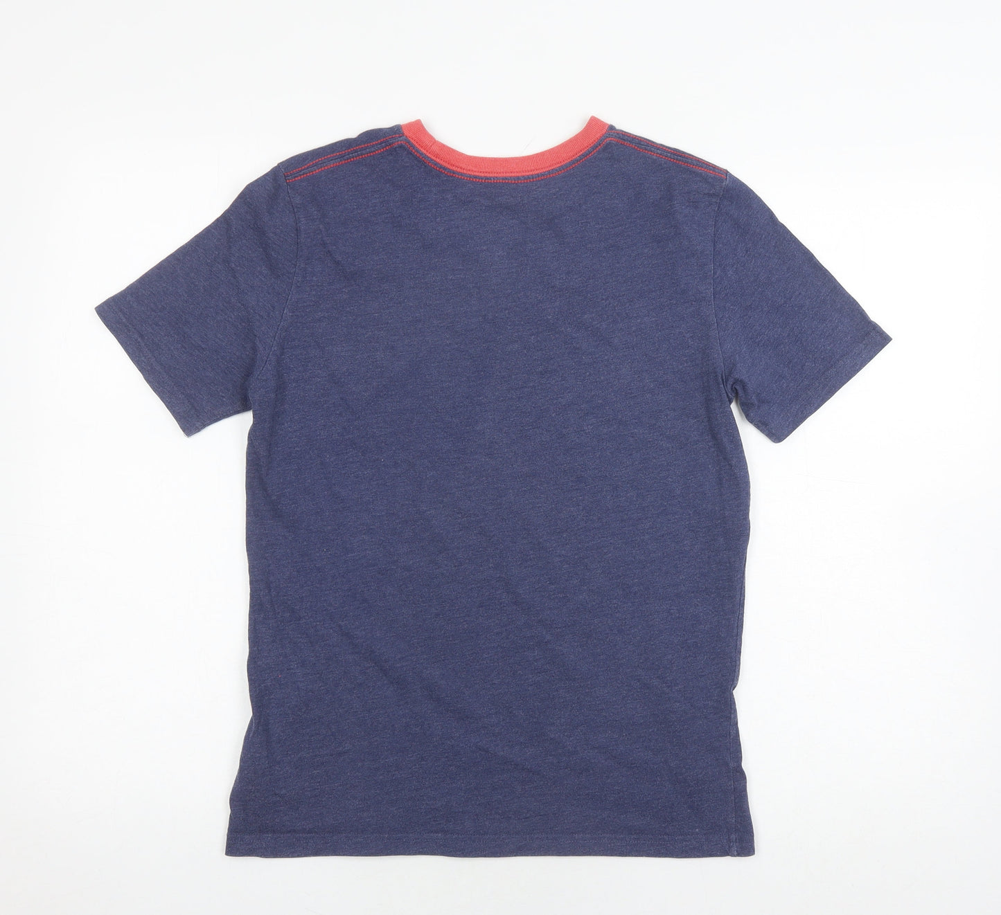Gap Kids Boys Blue Graphic T-Shirt 13 Years Casual Logo
