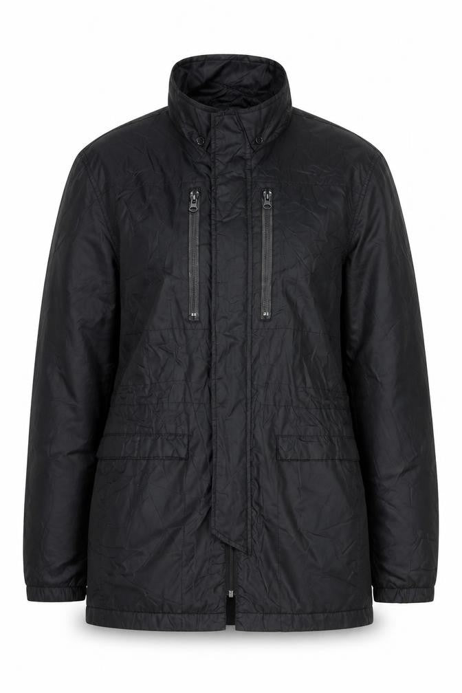 ASOS Black Unisex Nylon Long Jacket M