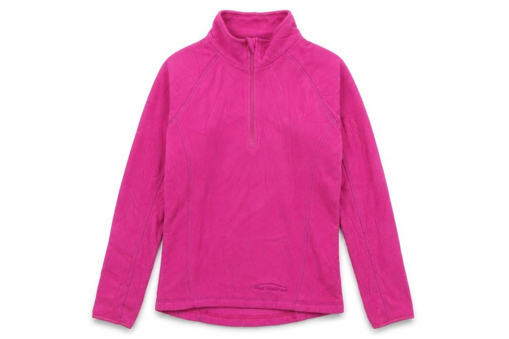 Blue Mountain Women's Pink Fleece Pullover Sweatshirt