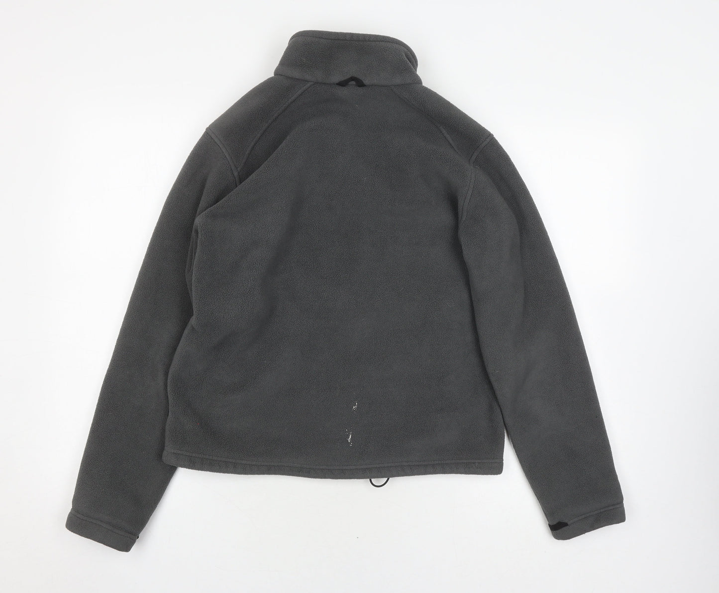 Jack Wolfskin Unisex Grey Mid-Length Fleece Jacket M