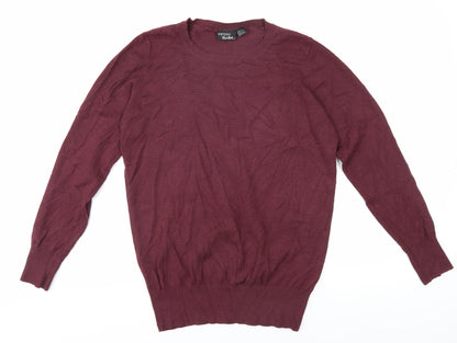 ESMARA Men's Purple M Pullover Jumper