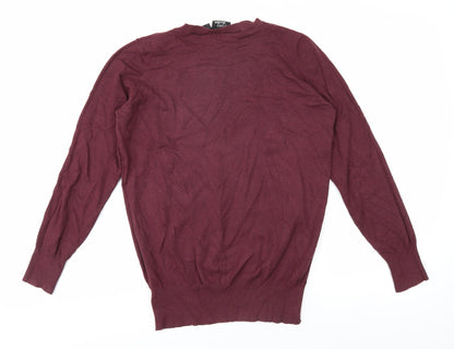 ESMARA Men's Purple M Pullover Jumper