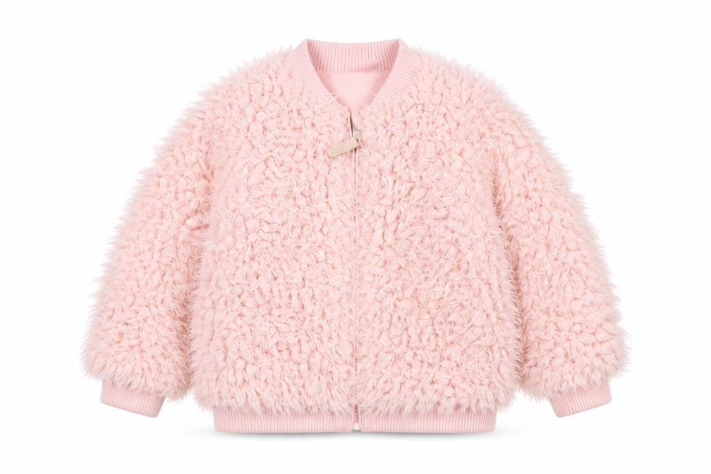 Mini Club Girls Pink Bomber Jacket, Size 2-3 Years