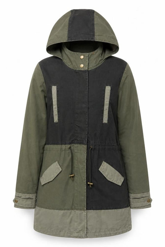 Vero Moda Women's Green Military Parka S