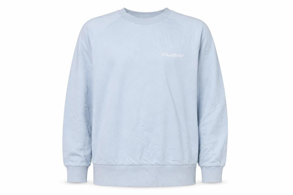 Collusion Women's Blue Crew Neck Sweatshirt Size 12