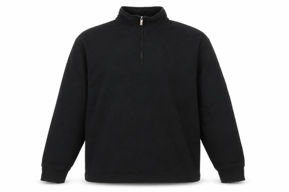 Topman Men's Black Pullover Sweatshirt M High Neck