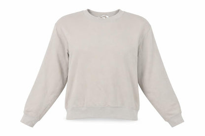 H&M Women's Beige Pullover Sweatshirt, Size 12